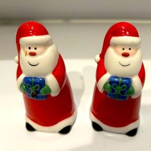 Christmas Santa Salt & Pepper Shakers